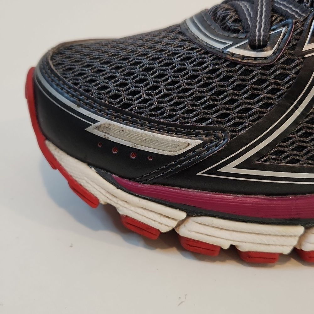 Brooks Adrenaline GTS 17 Running Shoes Anthracite/Fest Fuchsia Women's Sz 9 1/2 - Picture 14 of 16